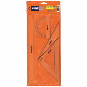 Set Geométrico VINIFAN Cristal 30cm Paquete 4un