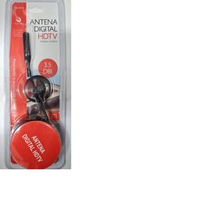 Antena Tv Digital Hdtv Con Iman 3.5dbi 5m Cable Ext/inte