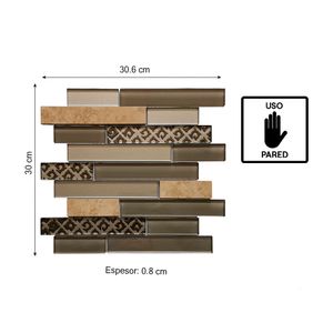 Pepelma marrón 30.6x30x0.8