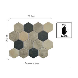Pepelma marrón 30.2x26.2x6