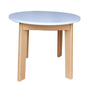 Mesa Infantil Horan Redonda Blanca/Duna