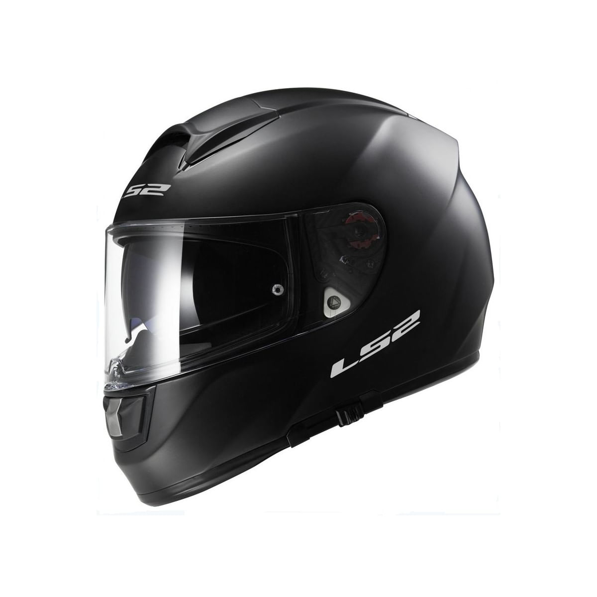 Casco de Moto Para Adulto Unisex LS2 Single Mono FF352 Talla XL Negro  Brilloso