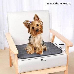 Pañal Manta Absorbente para Orinar para Perros Reutilizable Gris
