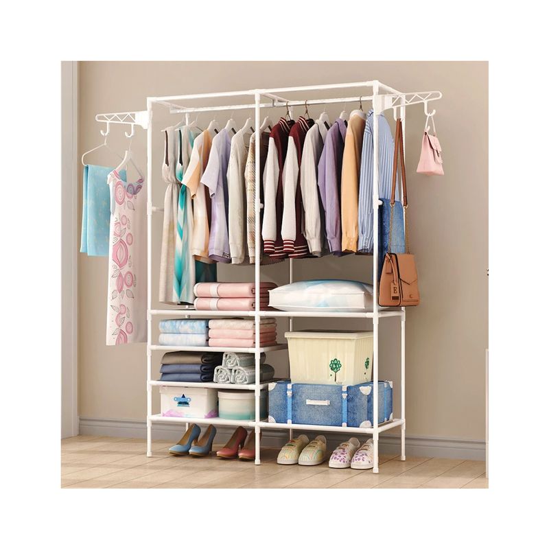 Perchero De Piso Armario Organizador Closet Colgador Ropa