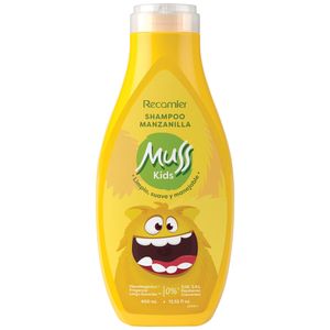 Shampoo MUSS KIDS Manzanilla Frasco 400ml