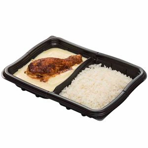 Puré con Pollo al Horno