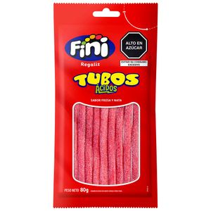 Gomas Ácidas FINI Sabor a Fresa Bolsa 80g