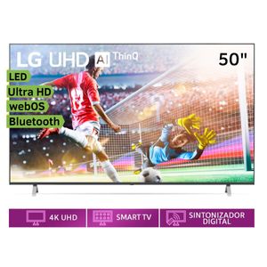 Televisor LG LED Smart Tv Ultra HD 4K ThinQ AI 50" 50UQ7500PSF