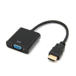 Adaptador HDMI a VGA 1080p Imagen Monitor Pantalla