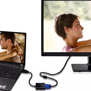 Adaptador HDMI a VGA 1080p Imagen Monitor Pantalla