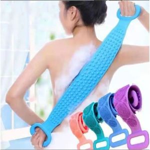 Cepillo de Ducha Exfoliante de Silicona para el Cuerpo