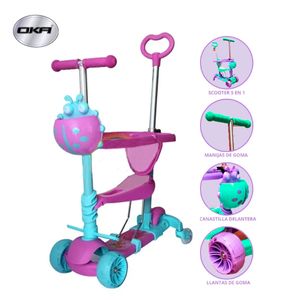 Scooter para niños Mariquita 5 en 1 Mujer Oka