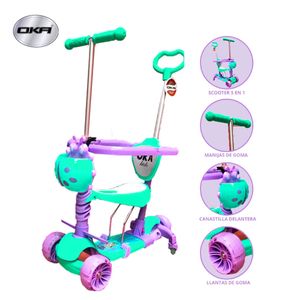 Scooter para niños Mariquita 5 en 1 Mujer Oka