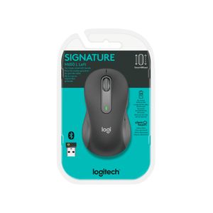 Mouse Logitech Signature M650 Silent Large Wireless/Bluetooth Grey