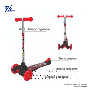 Scooter para Niños con Luces 2 a 5 Años Niño Oxie Pro