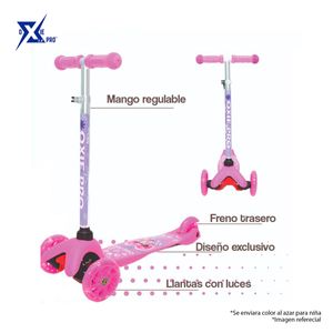 Scooter para Niños con Luces 2-5 Años Niña Oxie Pro