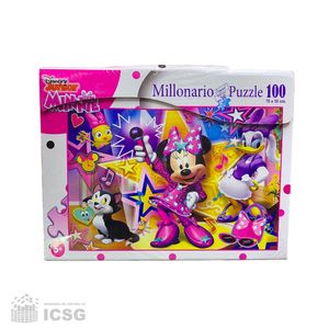 Rompecabezas Minnie Disney 100 Piezas Colección Puzzle más regalo