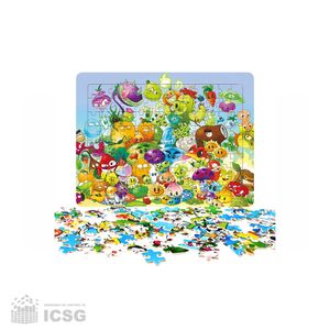 Rompecabezas Plantas vz Zombies 100 Piezas Colección Puzzle + regalo