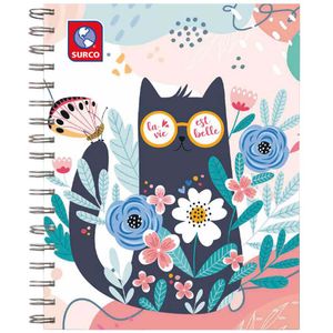 Cuaderno Anillado SURCO Cuadriculado 160 Hojas 5 Divisones