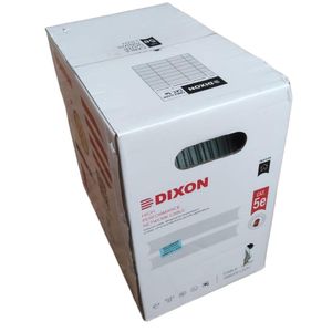 Cable de Cobre Cat 5e DIXON 7060/25 LSZH 25 AWG PVC Gris 305 Metros