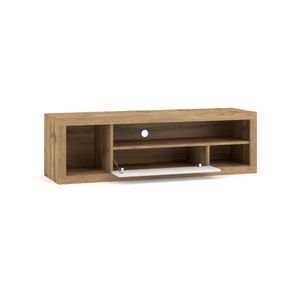 Mesa de Tv moderna Mauricio Blanco 140cm