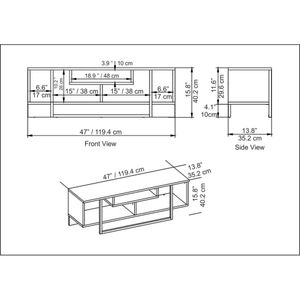 Mesa de TV Moderna Eritrea 120cm
