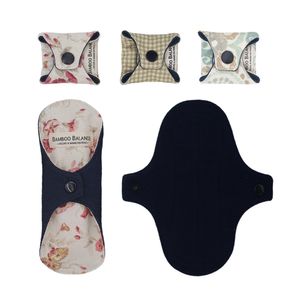 Protector Diario / Mini de Tela Bamboo Balance Tripack Azul Marino