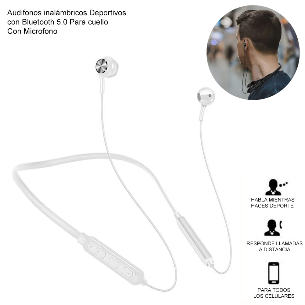 Audifonos inalambricos Bluetooth 5.0 Auriculares Para Smart Phone Telefonos  Cell