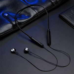 Audífonos Inalámbricos Deportivos con Bluetooth 5.0 Para cuello con micrófono AU240011 Negro