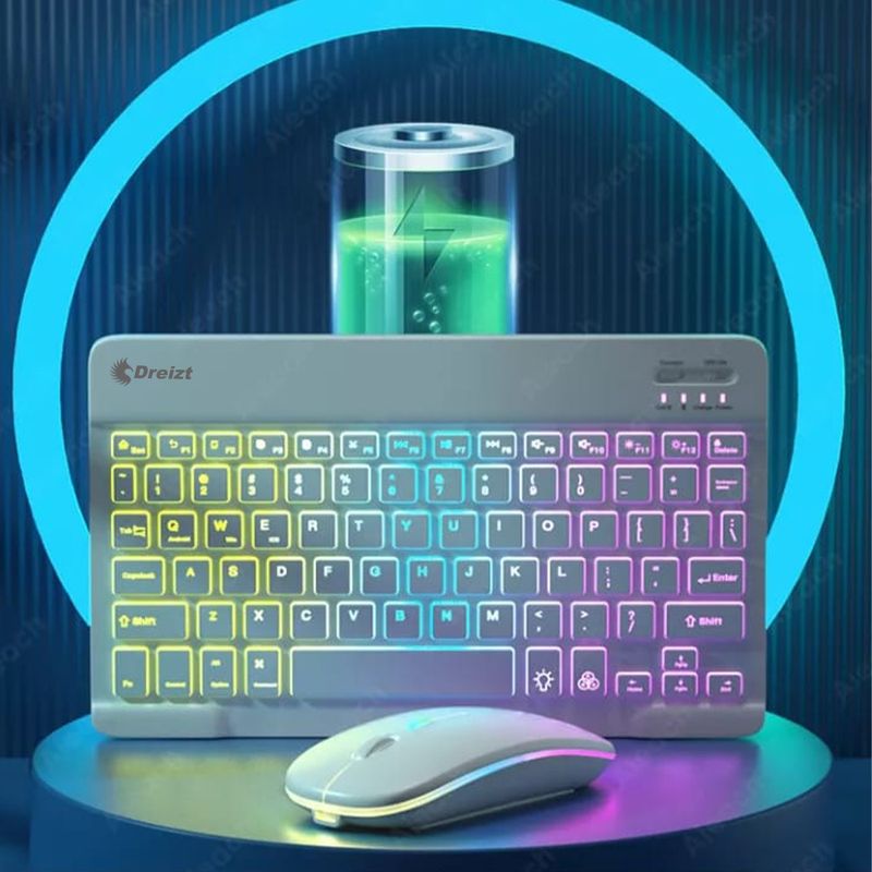 Teclado con luces online inalambrico