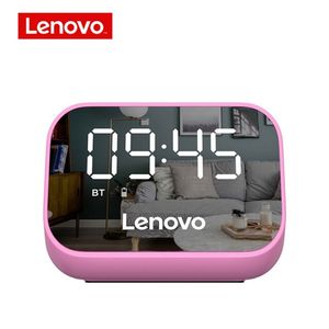 Reloj despertador con altavoz multifuncional Lenovo TS13 Rosa