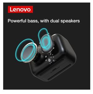 Reloj despertador con altavoz multifuncional Lenovo TS13 Rosa