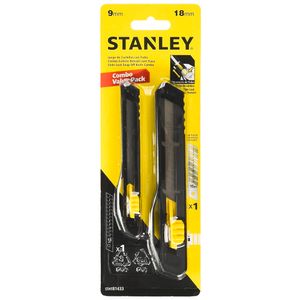 Cutter Juego Cuchillas Snap-off 9 Y 18mm Stht81433-840 Stanley