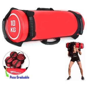 Maletin Crossfit Peso Regulable 10 Kg- Rojo