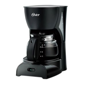 Cafetera Electrica Oster 4 Tazas - Negro