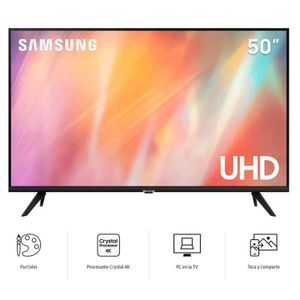 Televisor Samsung 50" UN50AU7090GX + sound bar HW-T400