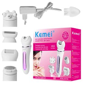 Depiladora Eléctrica Kemei 5en1