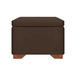 Baul Tapizado Zeus Mavisac Pequeño Color Marron Claro