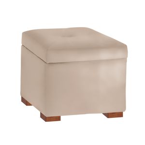 Baul Ultracuero Annie Mavisac Pequeño Color Beige