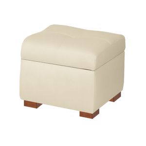 Baul Ultracuero Ardeco Mavsiac Pequeño Color Marfil