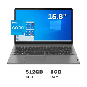 Laptop Lenovo IdeaPad 3i 15.6" Intel Core i5 8GB RAM 512GB SSD Arctic Grey