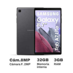 Samsung Galaxy Tab A7 Lite 8.7 " 3GB RAM 32GB SM-T220NZAAPEO Gris