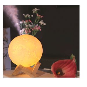 Humidificador Aromatizado Lámpara Led Luna Esencia Atraccion Esotérica