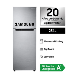 Refrigeradora SAMSUNG RT22FARADS8 234L Inox
