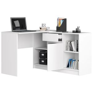 Escritorio Moderno en L Zelanda Blanco