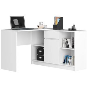 Escritorio Moderno en L Zelanda Blanco