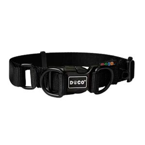 Collar Para Perro Doco Dd Talla Xl Negro 3.8 X 52-75Cm