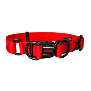 Collar Para Perro Doco Dd Talla Xl Rojo 3.8 X 52-75Cm