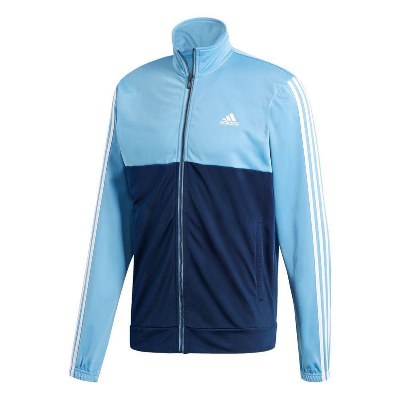 Buzo best sale celeste adidas