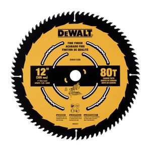 Disco de sierra circular 12" 80d Dewalt